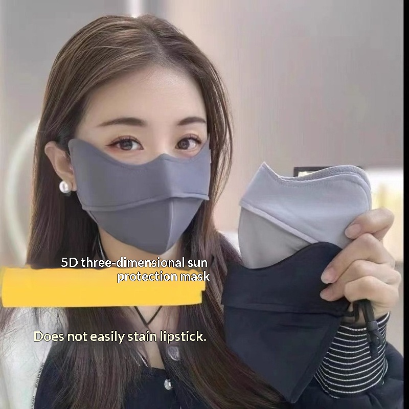 Sports Mask Breathable - Protector Facial de Seda de Hielo