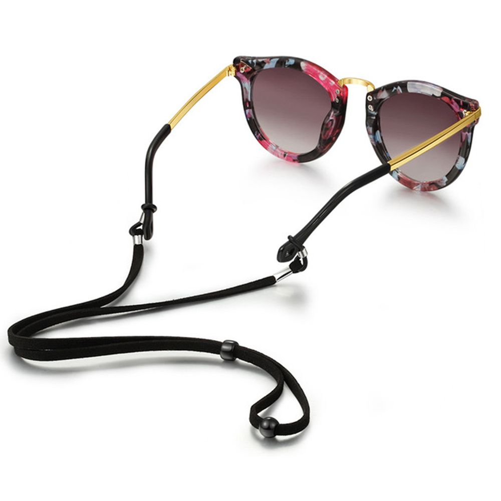 Mask Lanyard Adjustable - Correas ajustables antideslizantes de cuero para
