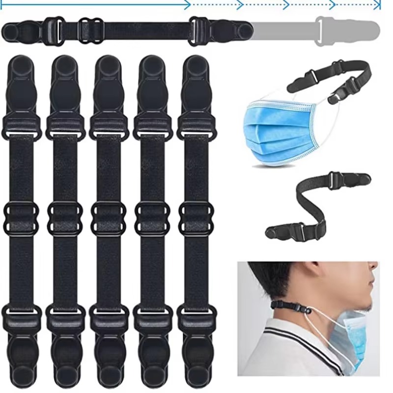 Mask Ear Saver Strap - Vendaje de extensión de máscara ajustable,