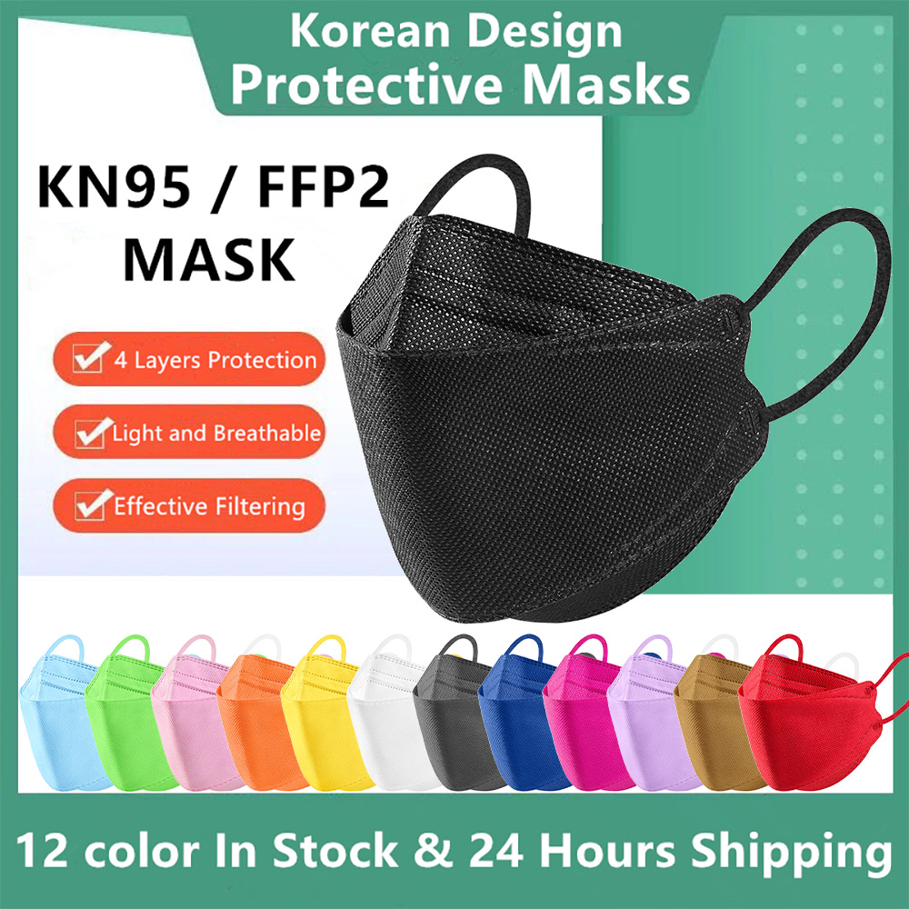 Disposable Surgical Mask - 10-100 Uds. Mascarillas FFP2, mascarilla facial