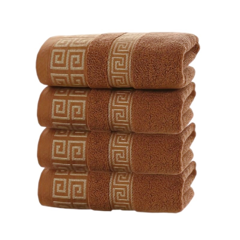 Cloth Face Mask Washable - 1/4/6 Toallas de Algodón Marrón de