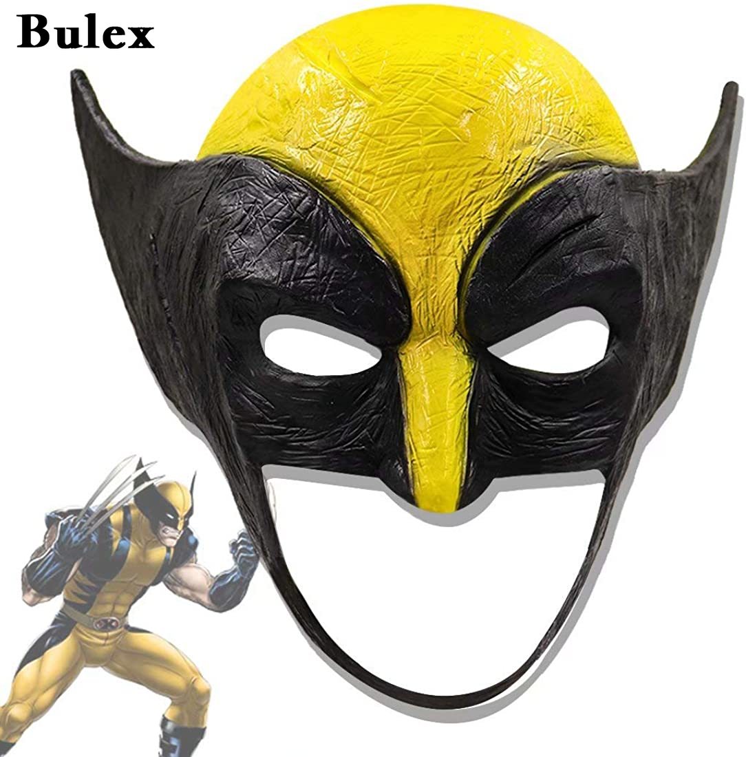 Respirator Half Face - Bulex-Máscara de Lobezno para adultos, accesorios