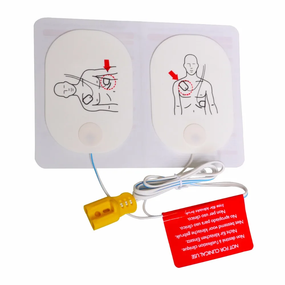 Philips Healthcare Heartstart - 1 par de parches de entrenamiento