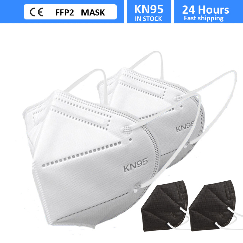 Kn95 Respirator Mask - Mascarilla facial FFP2 KN95 Mascarillas faciales