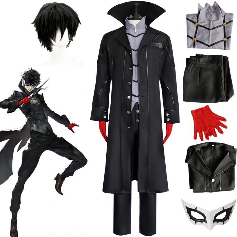 Anime Persona 5 Joker juego de - Black Face Mask Pack reseña y precio