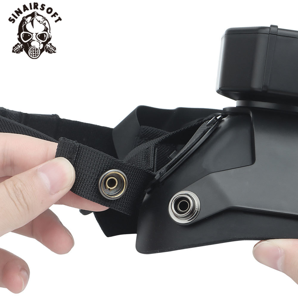Media máscara facial táctica c - Respirator Half Face reseña y precio