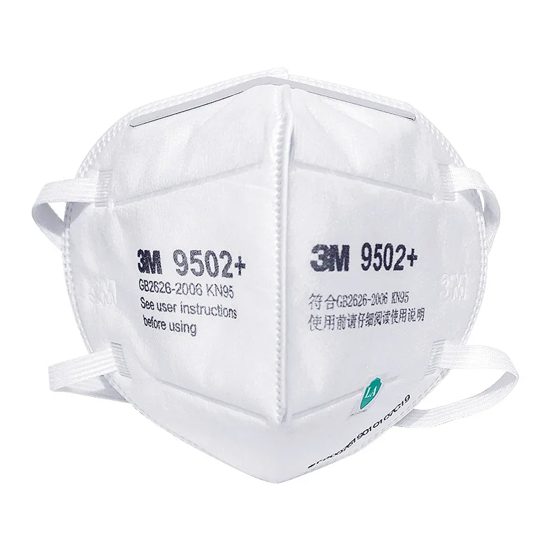 Mascarilla facial KN95 de 3M,  - 3M Mask 9502+ reseña y precio