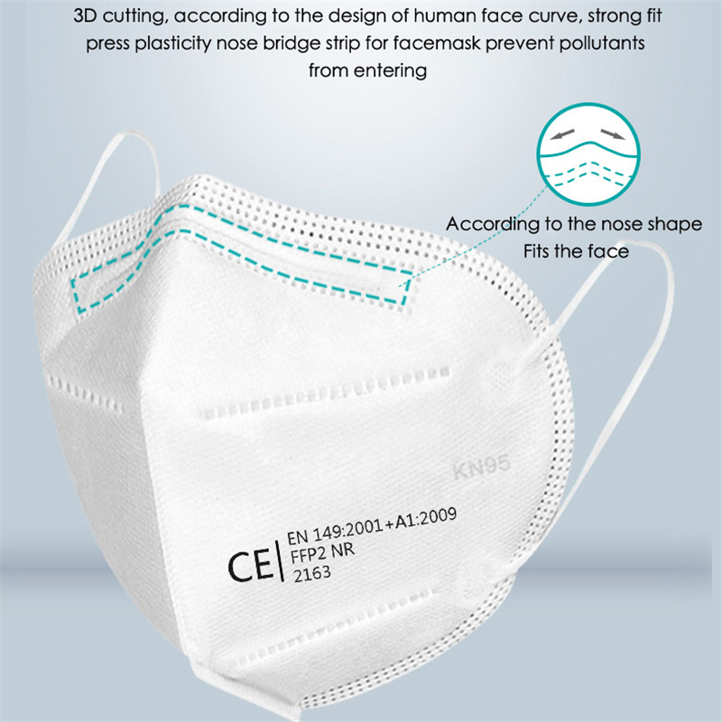 Mascarilla FFP2 KN95 de 5 capa - Kn95 Respirator Mask reseña y precio