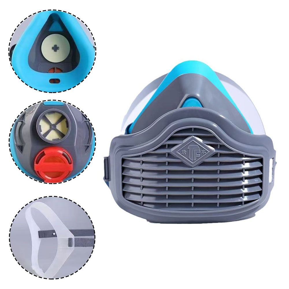 Máscara Facial de Silicona a P - Respirator Half Face reseña y precio