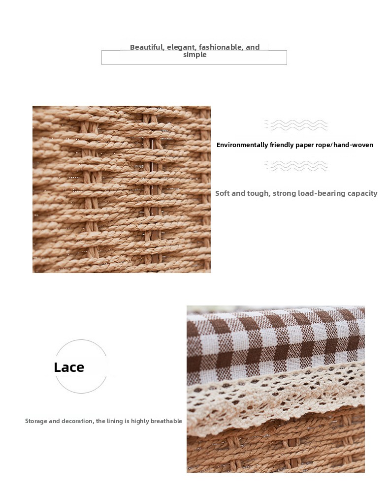 Cesta de Almacenamiento Tejida - Face Mask Storage Box reseña y precio