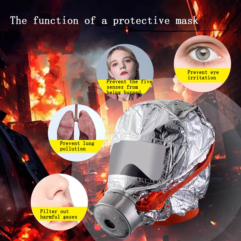 Máscara de Escape de Emergenci - Kn95 Respirator Mask reseña y precio