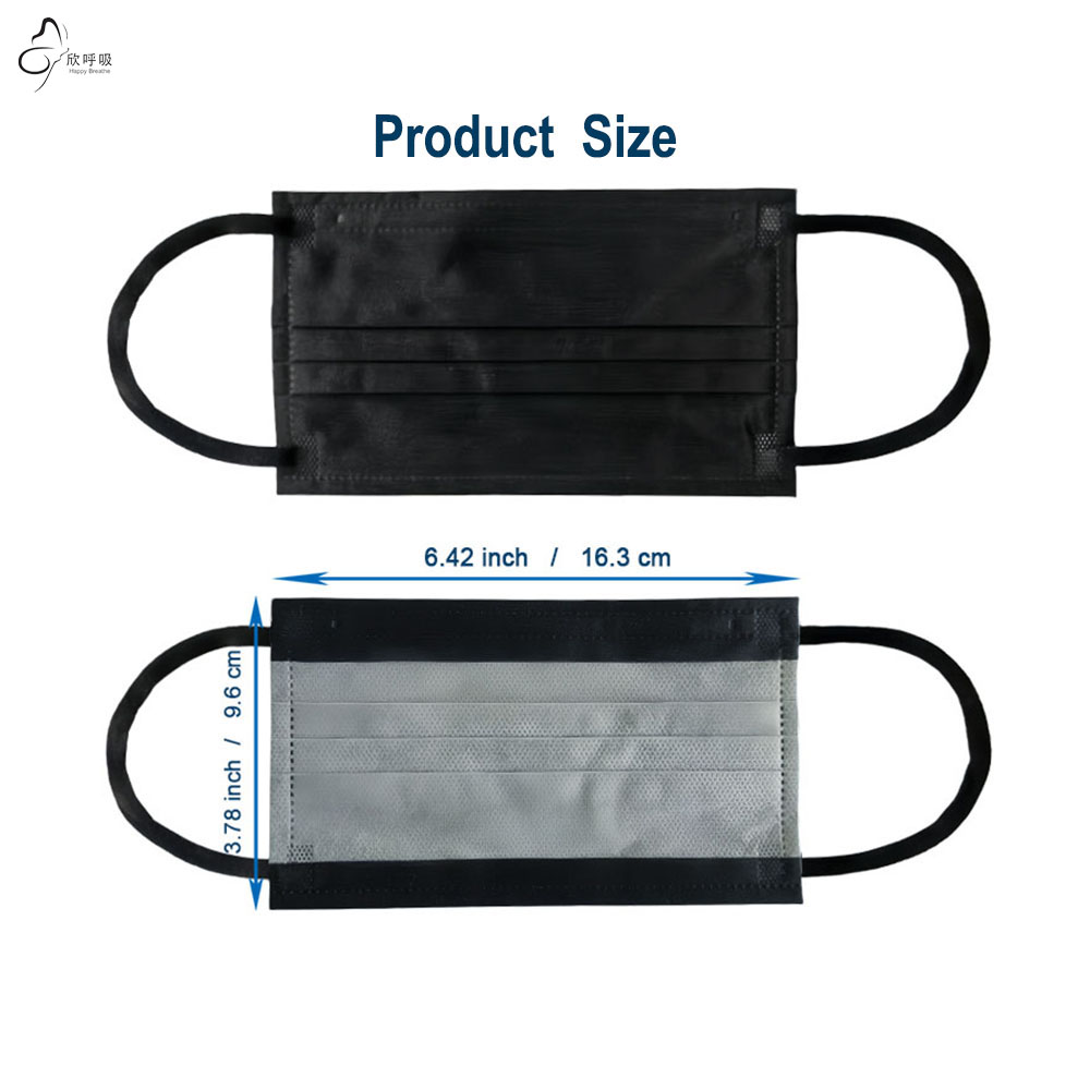 Mascarillas Faciales Desechabl - Black Face Mask Pack reseña y precio