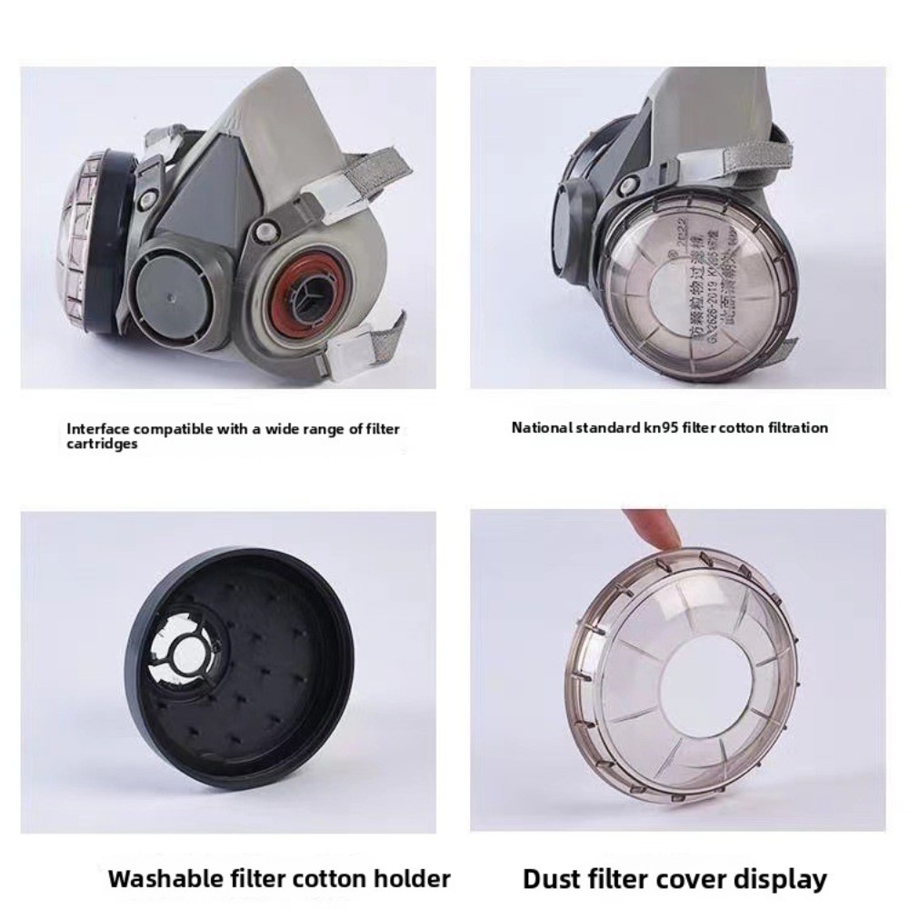 Respirador de media cara 6200  - Respirator Half Face reseña y precio