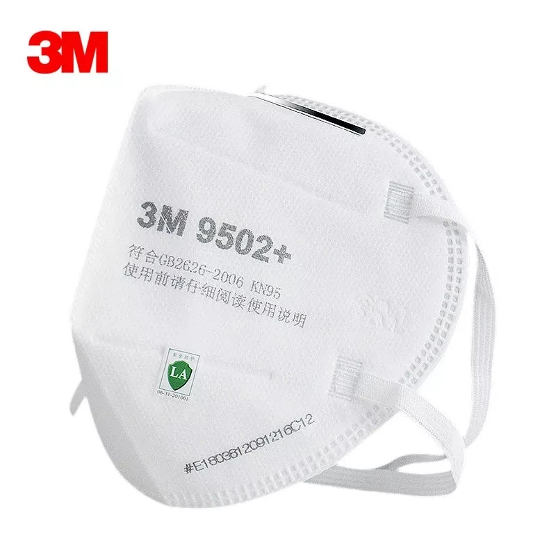 Mascarilla facial KN95 de 3M,  - 3M Mask 9502+ reseña y precio